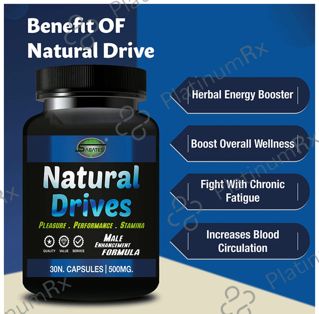 Sabates Natural Drives Capsule 30 capsules