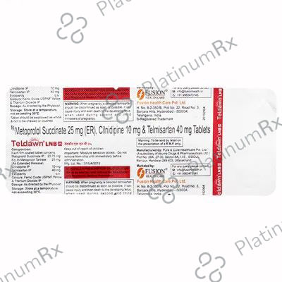 Teldawn LNB 25mg Tablet ER 10s
