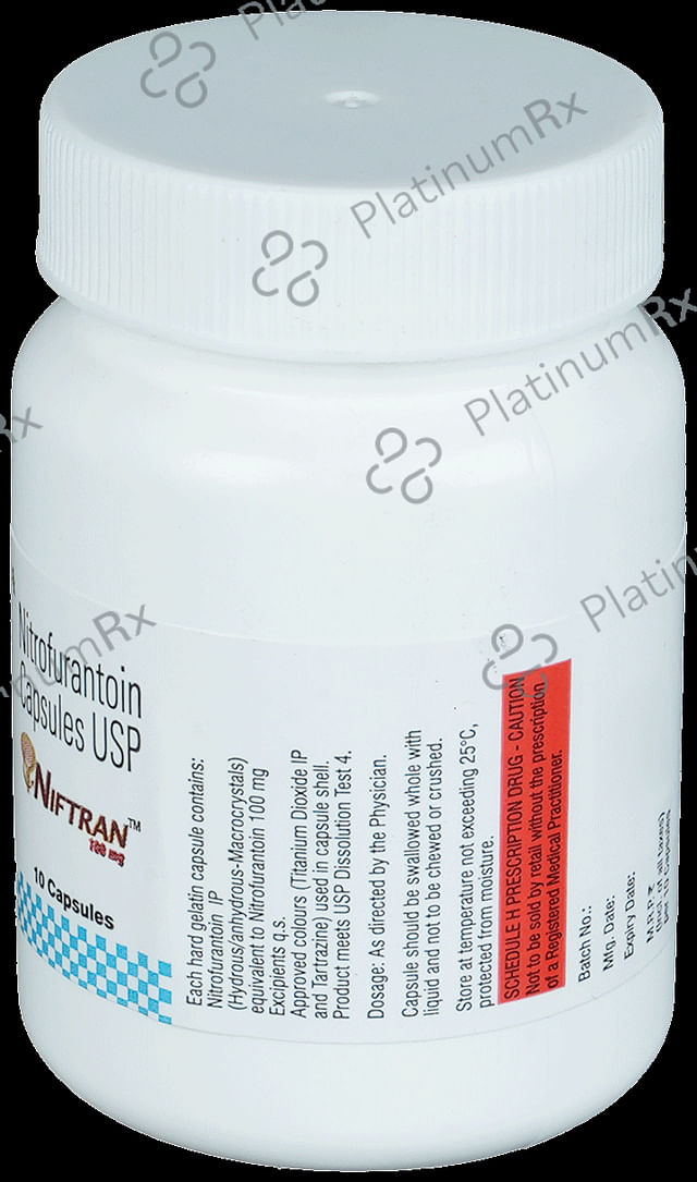 Niftran 100mg Capsule 10s