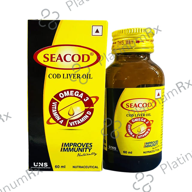 Seacod Cod Liver Oil 60ml