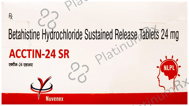 Acctin 24mg SR Tablet 10s