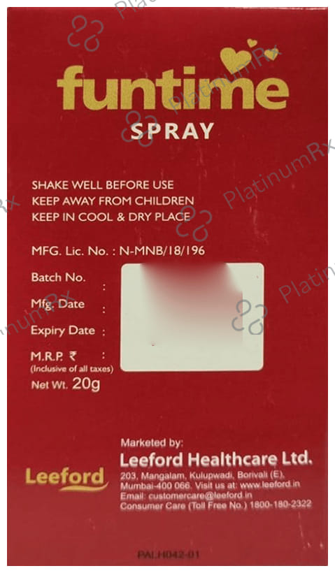 Funtime 10% Spray 20gm