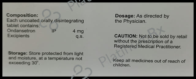 Vomishield 4MD Tablet