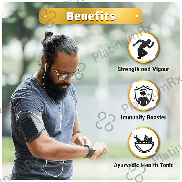 Dabur Shilajit Ayurvedic For Immunity, Vigour, Strength, Stamina & Power Capsule 100s