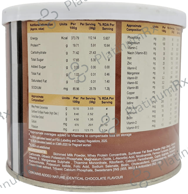 Nutri Right Mom with Whey Protein, Vitamins & Minerals Flavour Powder Chocolate