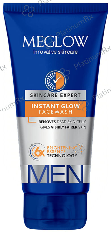 Meglow Men Instant Glow Face Wash