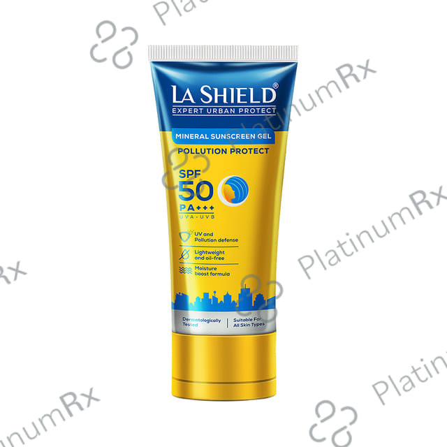 La Shield Expert Urban Protect Mineral Sunscreen SPF 50 PA+++ Gel 50gm