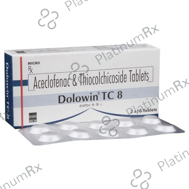 Dolowin TC 8/100mg Tablet 10s