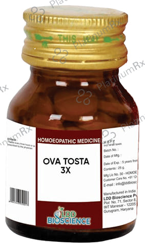 LDD Bioscience Ova Tosta 3X 25 gm