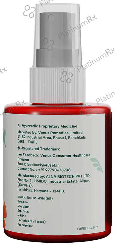 R3SET Instant Pain Relief Nanotech Spray