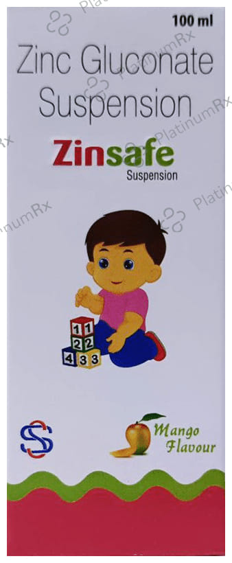 Zinsafe Oral Suspension Mango