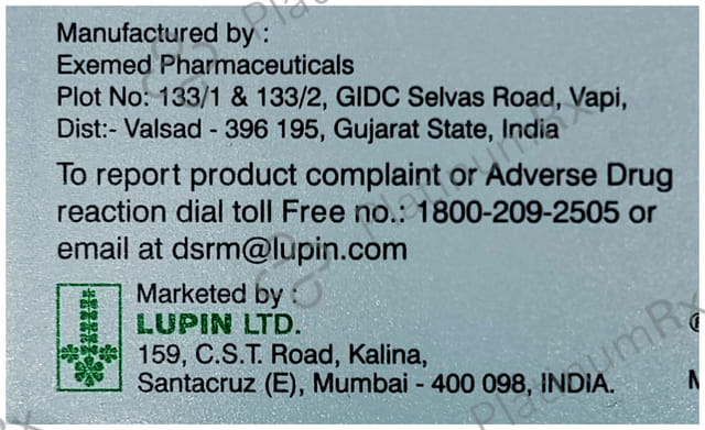 Gibtulio SM 25/1000mg Tablet 10s