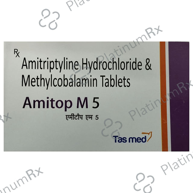 Amitop M 5/1.5mg Tablet 15s