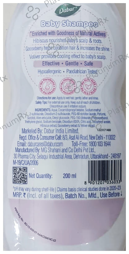 Dabur Baby Shampoo 200 Shampoo