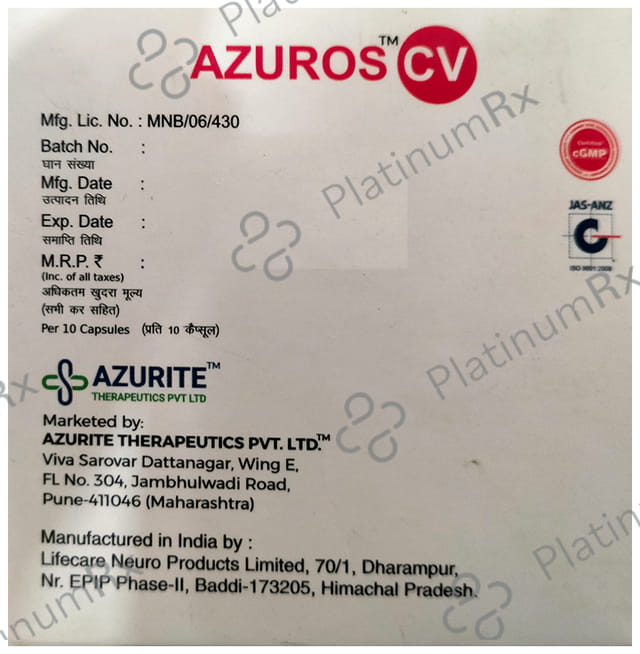 Azuros CV Capsule