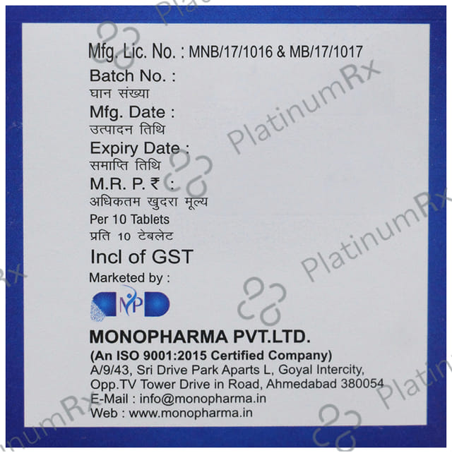 Monoron XT Tablet 10s