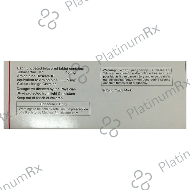 Telminorm AM 40/5mg Tablet 10s
