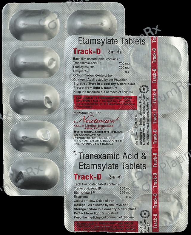 Track D 80mg/250mg/250mg Tablet