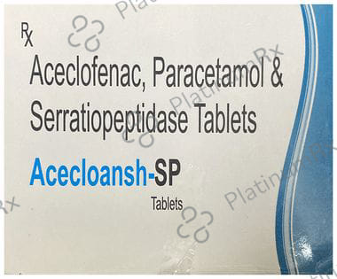 Acecloansh SP 100/325/15mg Tablet 10s
