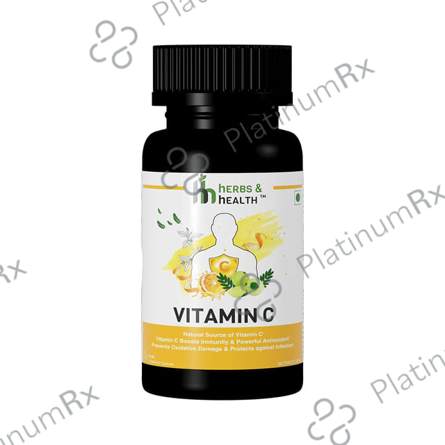 Herbs & Health Vitamin C Vegetarian Capsule