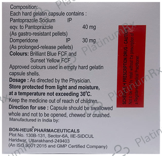 Pantolic DSR Capsule 10s