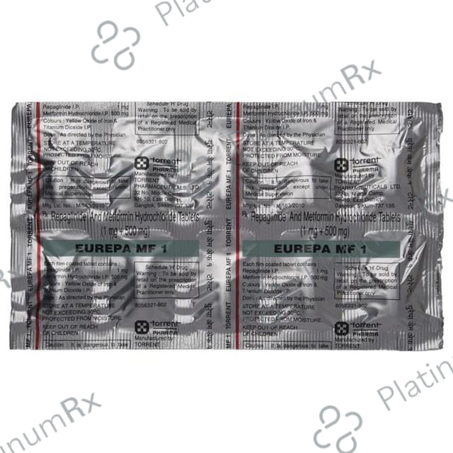 Eurepa MF 1/500mg Tablet 10s
