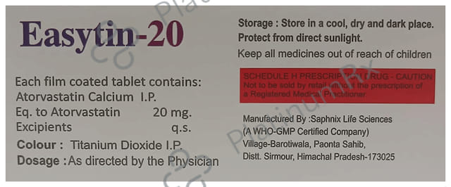 Easytin 20 Tablet
