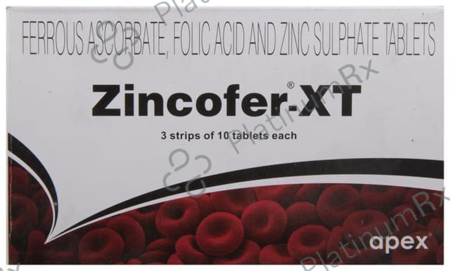 Zincofer XT Tablet 10s