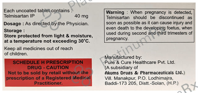 Telirev 40mg Tablet 10s