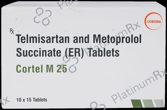 Cortel M 25/40mg Tablet ER 15s