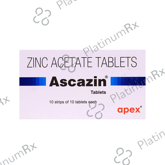 Ascazin 50mg Tablet 10s