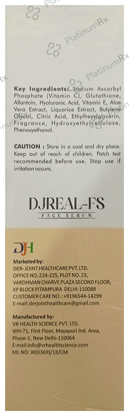 Djreal-FS Face Serum