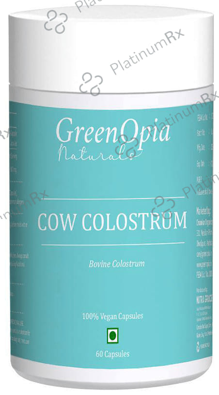 GreenOpia Naturals Cow Colostrum Vegan Capsule