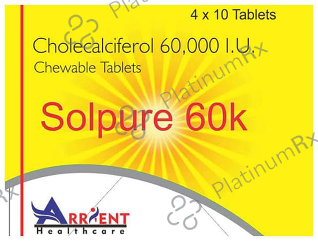 Solpure 60K Chewable Tablet 4 Chewable Tablet