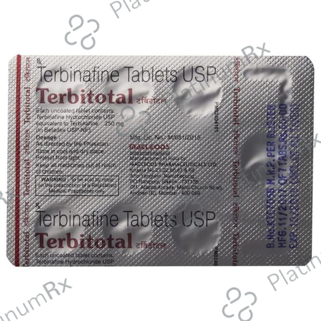 Terbitotal 250mg Tablet 7s