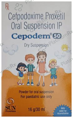 Cepodem 50mg Dry Syrup 30ml