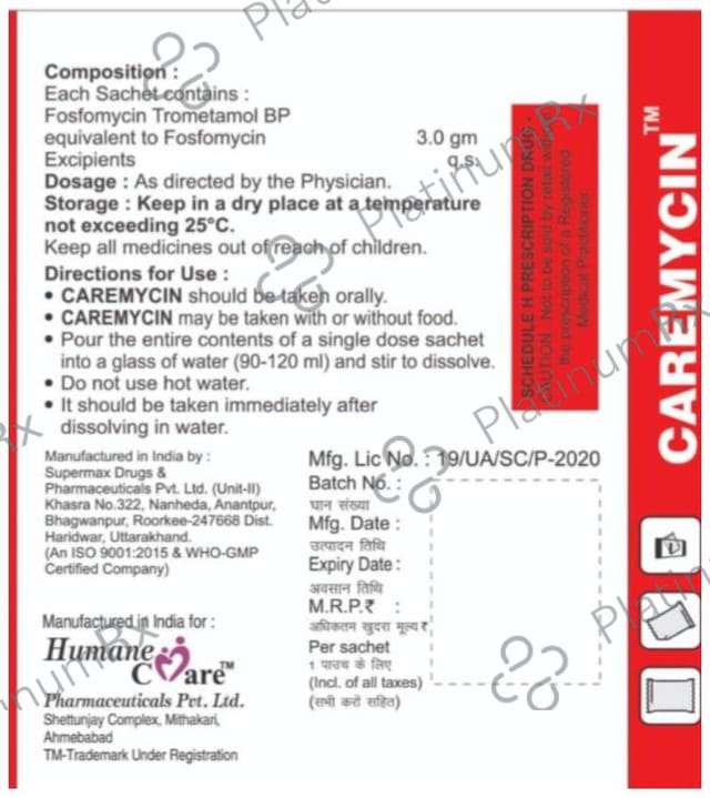 Caremycin Sachet