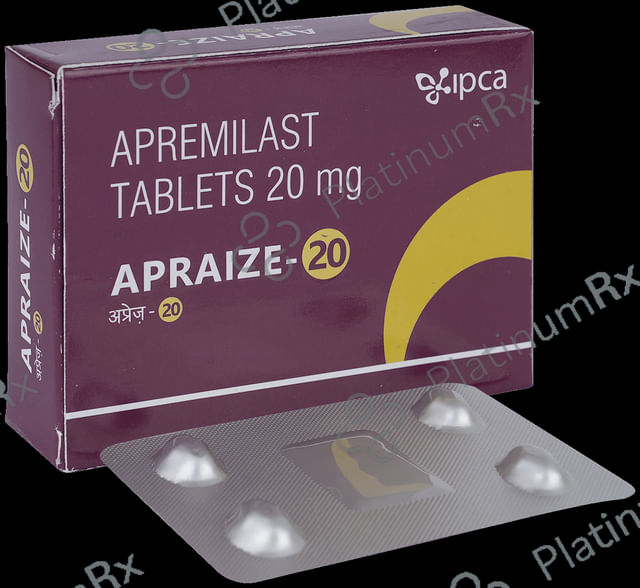 Apraize 20mg Tablet 4s