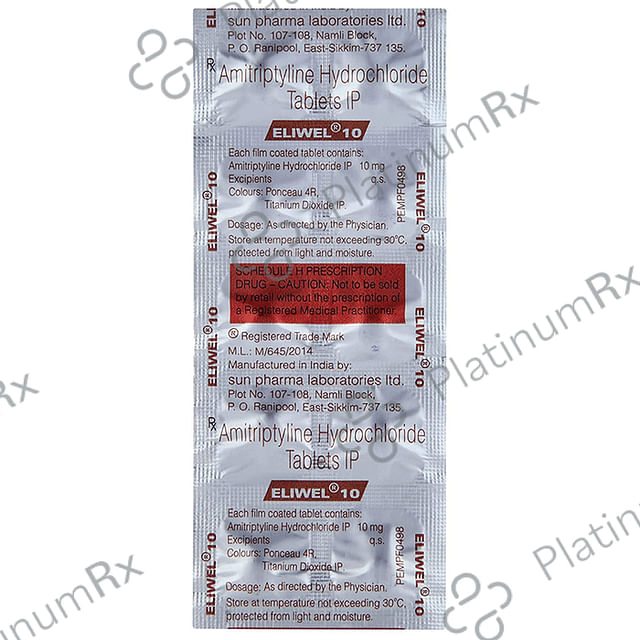 Eliwel 10mg Tablet 10s