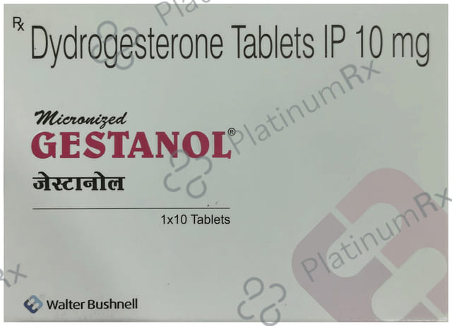Gestanol 10mg Tablet 10s