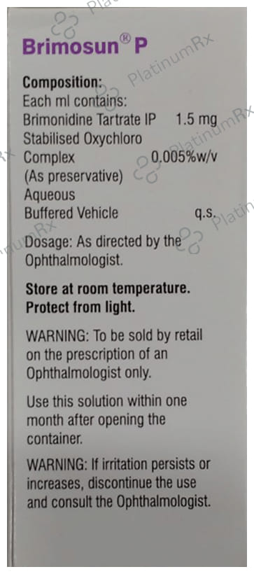 Brimosun P Eye Drop 5ml