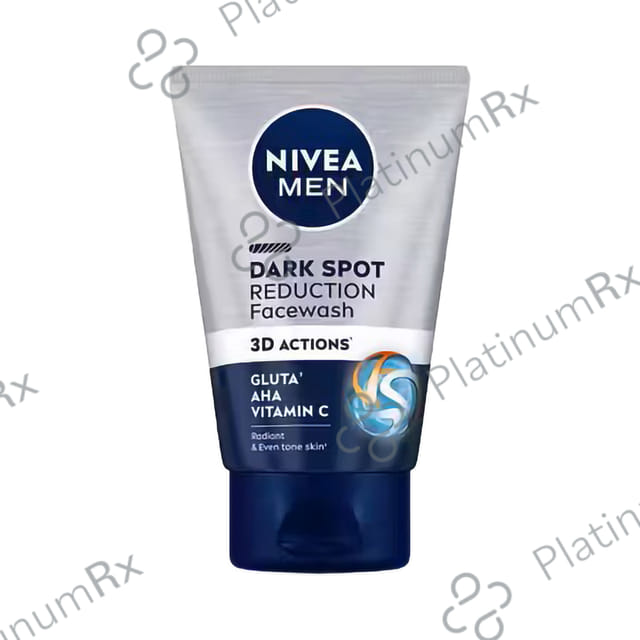 Nivea Men Dark Spot Reduction Face Wash with Vitamin C - For Clean & Clear Skin