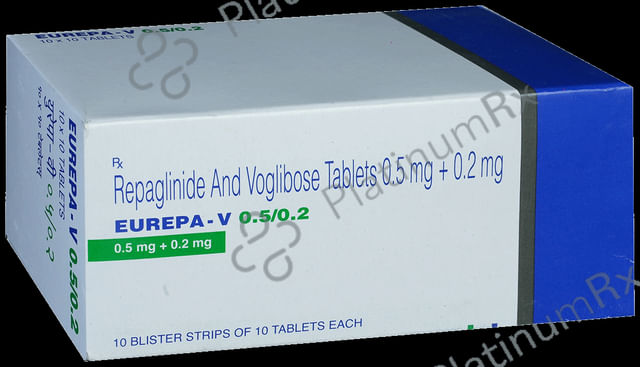 Eurepa V 0.5/0.2mg Tablet 10s