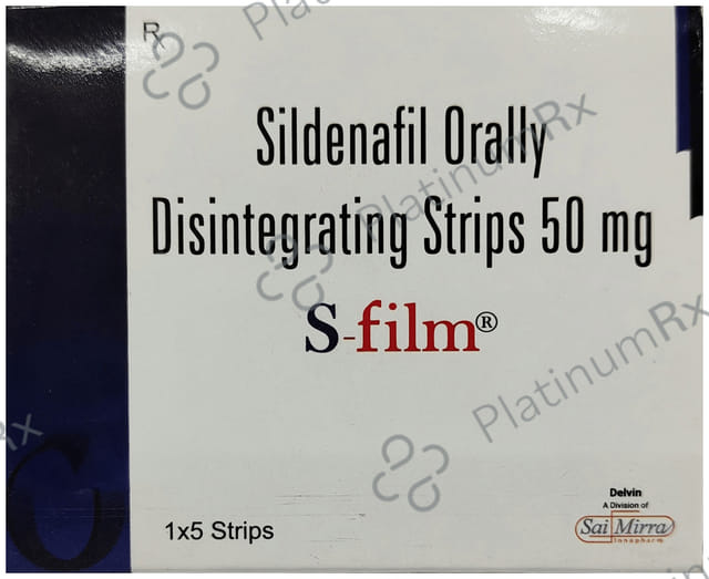 S FILM 50mg Orally Disintegrating Strip 5s