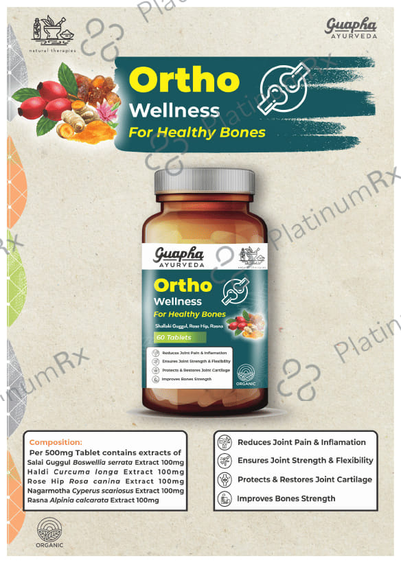 Guapha Ayurveda Ortho Wellness Tablet