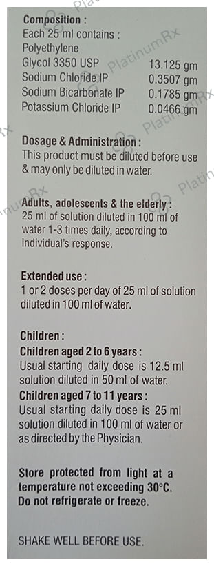 Pegalax Oral Solution 100 Oral Solution