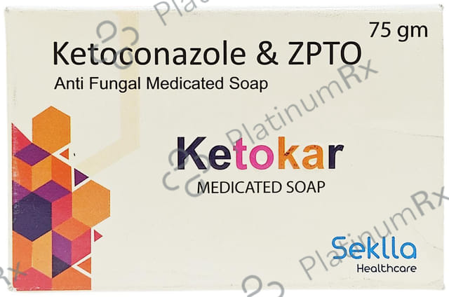 Ketokar Soap 75gm