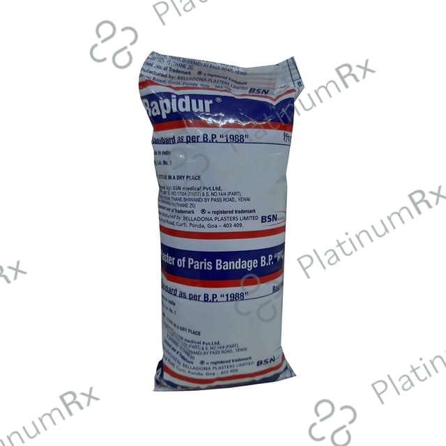 Rapidur Plaster of Paris Cast Bandage B.P. 10cm x 2.7m