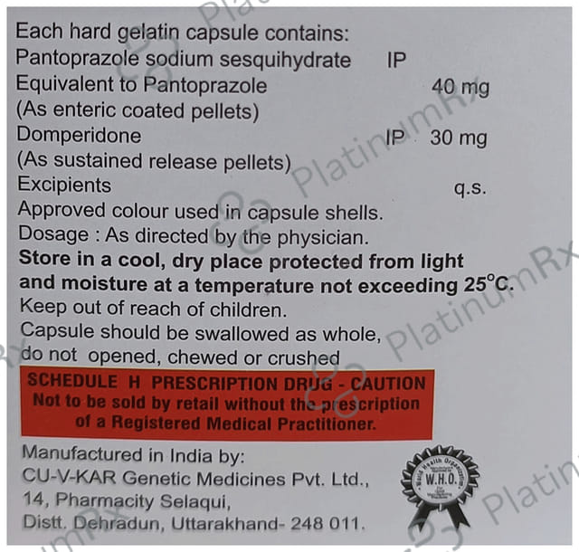 Glipan DSR 30/40mg Capsule 10s