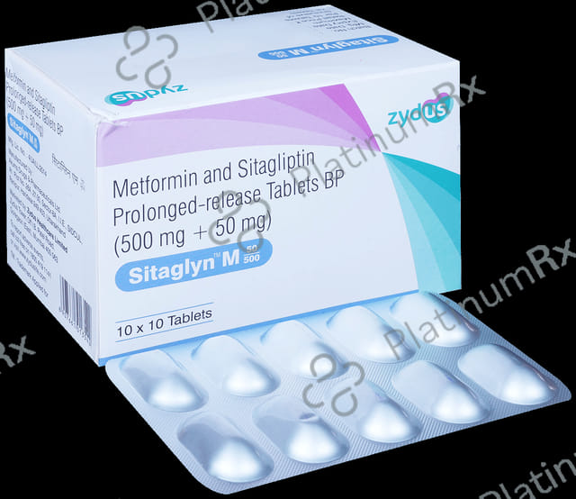 Sitaglyn M 50/500mg Tablet SR 10s